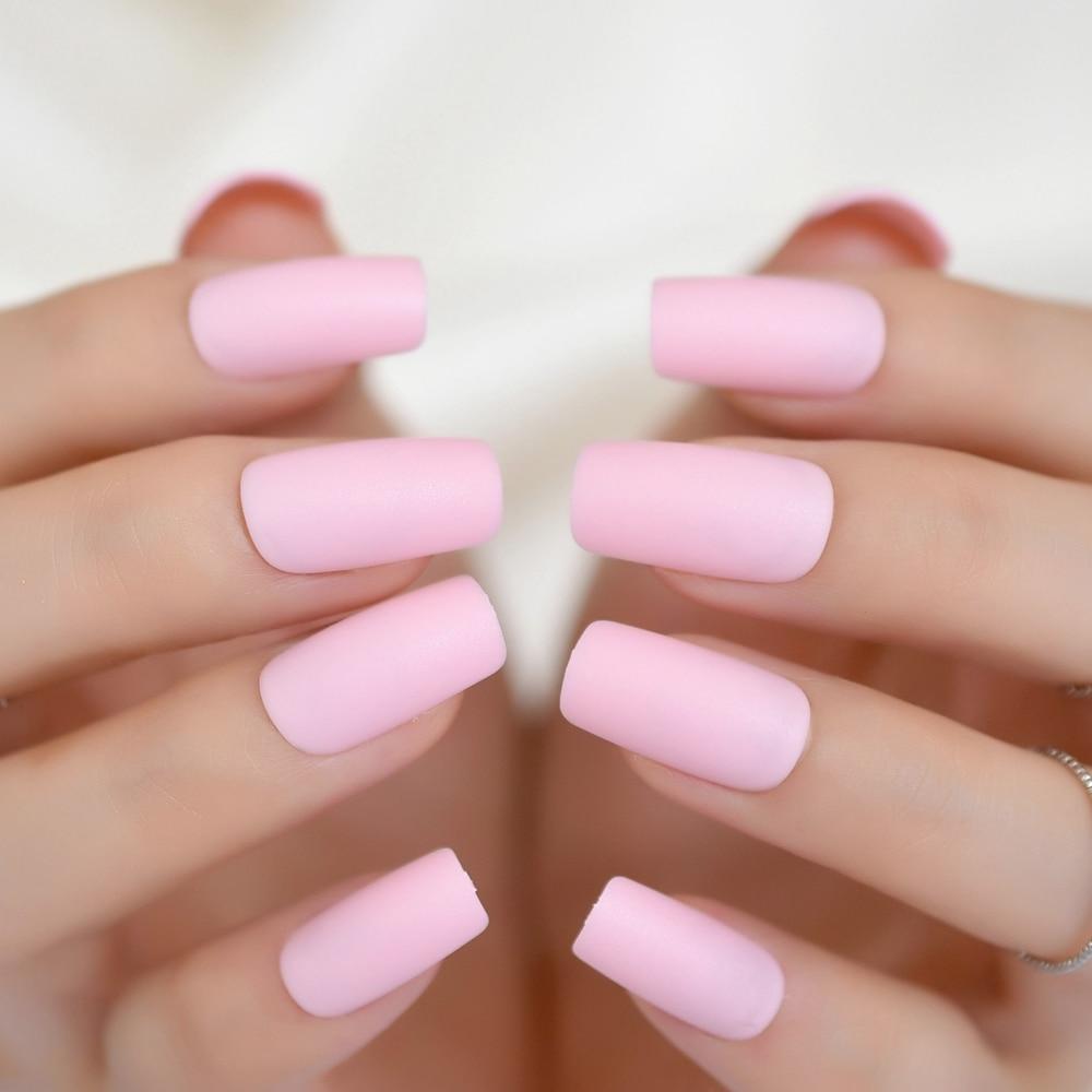 Light Pink Matte Faux Nails - Sissy Panty Shop