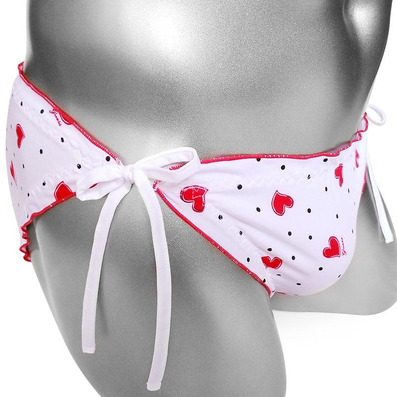 "Sissy Liz" Heart Dotted Panties - Sissy Panty Shop