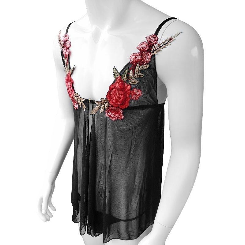 Sheer Mesh Sissy Lingerie Set - Sissy Panty Shop