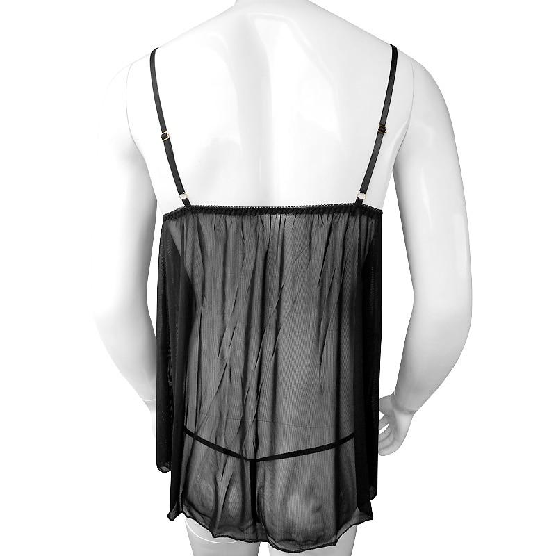 Sheer Mesh Sissy Lingerie Set - Sissy Panty Shop
