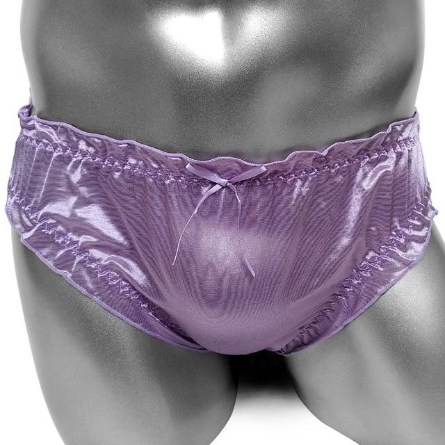 Shiny Nylon SilkY Sissy Panties - Sissy Panty Shop