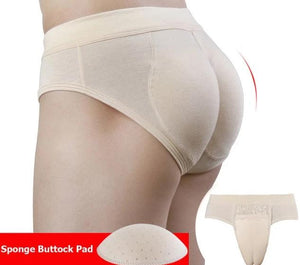 Padded Buttocks Gaff Panties - Sissy Panty Shop
