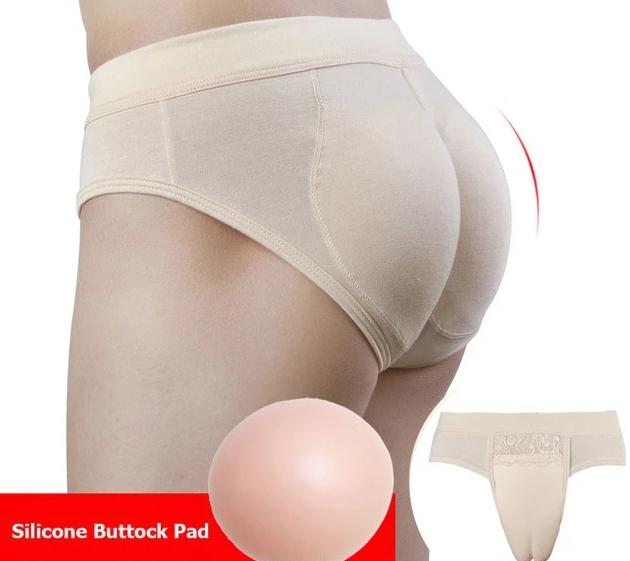 Padded Buttocks Gaff Panties - Sissy Panty Shop