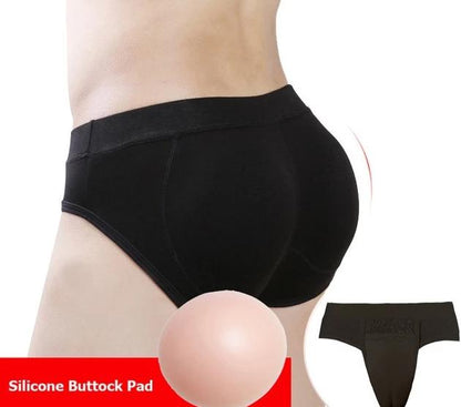 Padded Buttocks Gaff Panties - Sissy Panty Shop