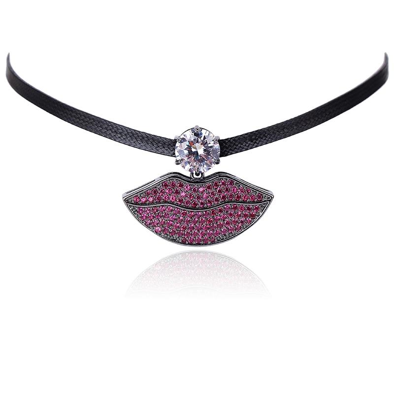 "Sissy Lorna" Lips Necklace - Sissy Panty Shop