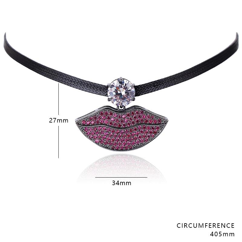 "Sissy Lorna" Lips Necklace - Sissy Panty Shop