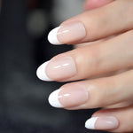 French Manicure Faux Nails - Sissy Panty Shop