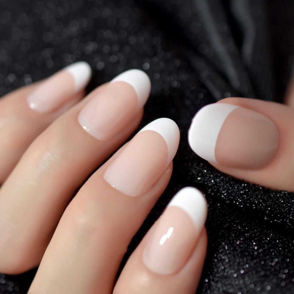 French Manicure Faux Nails - Sissy Panty Shop