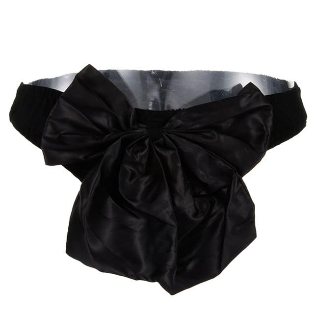 Big Bow Satin Sissy Panties - Sissy Panty Shop