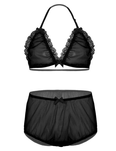 Sissy Sheer Lingerie Set - Sissy Panty Shop