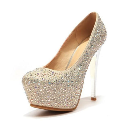 "Sissy Jessica" Rhinestone Heels - Sissy Panty Shop