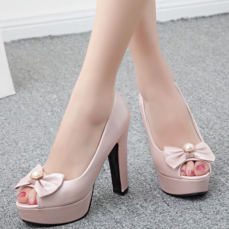 "Sissy Emma" Peep Toe Pumps - Sissy Panty Shop