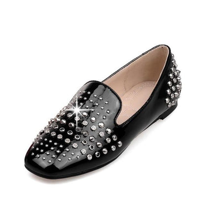 "Sissy Tiana" Rivet Flats - Sissy Panty Shop