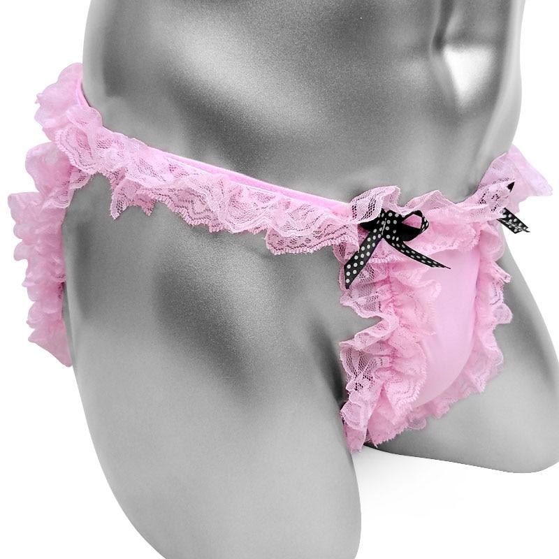 Floral Ruffle Lace Panties - Sissy Panty Shop