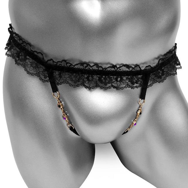 Open Crotch Frilly Panties - Sissy Panty Shop