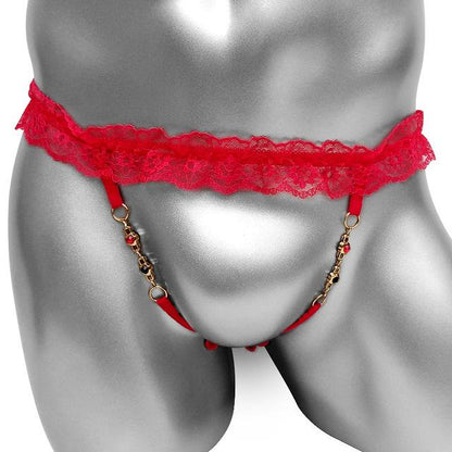 Open Crotch Frilly Panties - Sissy Panty Shop