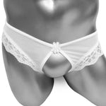 "Sissy Tina" Femme Essence Open Crotch Panties for the Discerning Gentleman - Sissy Panty Shop