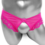 "Sissy Tina" Femme Essence Open Crotch Panties for the Discerning Gentleman - Sissy Panty Shop