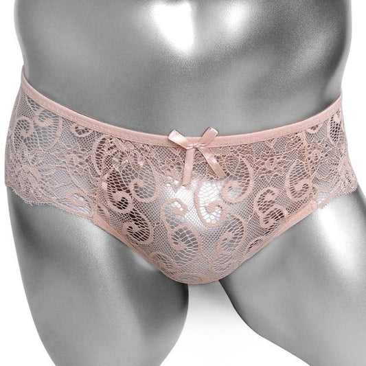 Sheer Floral Lace Panties - Sissy Panty Shop