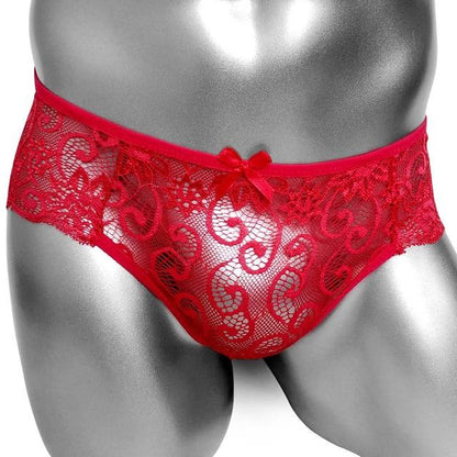 Sheer Floral Lace Panties - Sissy Panty Shop