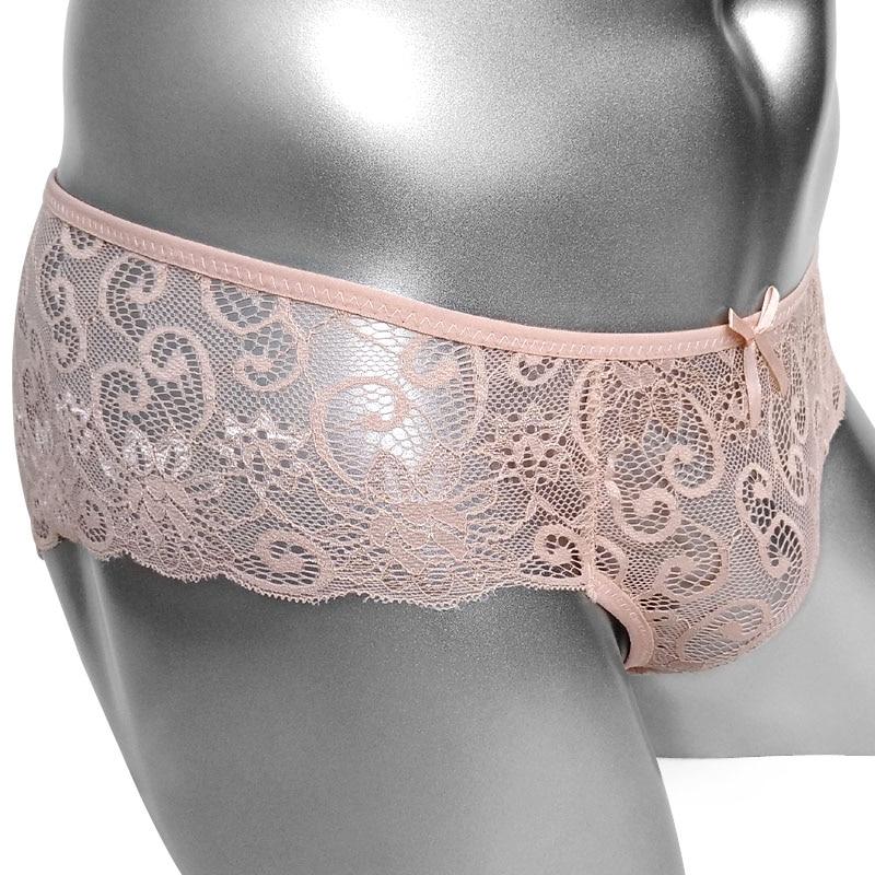 Sheer Floral Lace Panties - Sissy Panty Shop