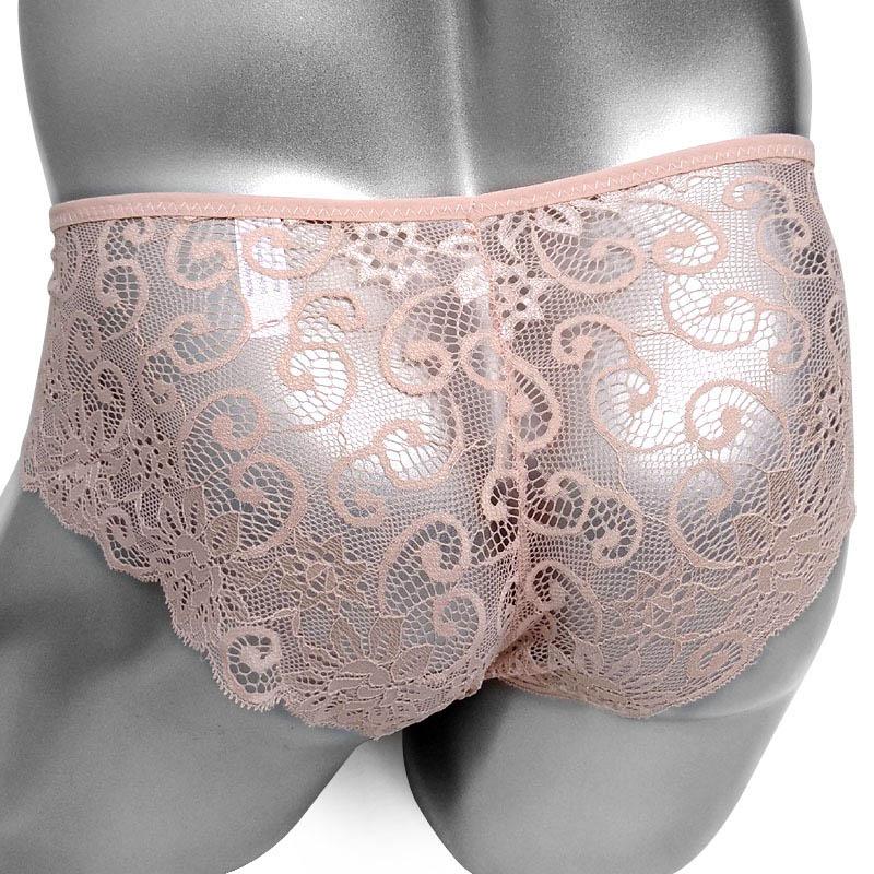 Sheer Floral Lace Panties - Sissy Panty Shop