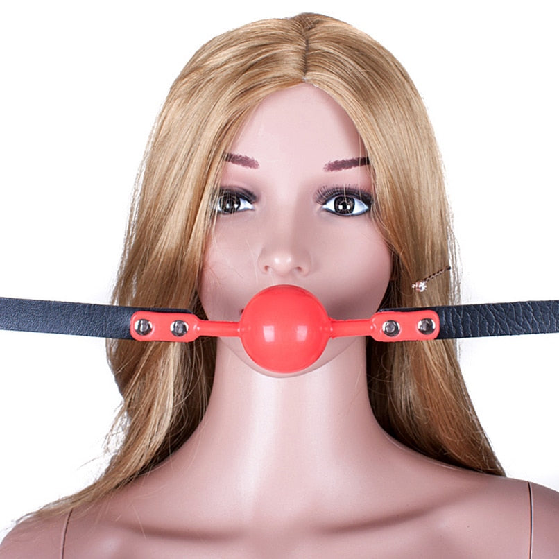 48mm Silicone Ball Gag - Sissy Panty Shop