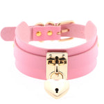 BDSM, DDLG, Oversized Lockable Choker - Sissy Panty Shop