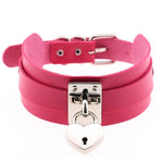 BDSM, DDLG, Oversized Lockable Choker - Sissy Panty Shop