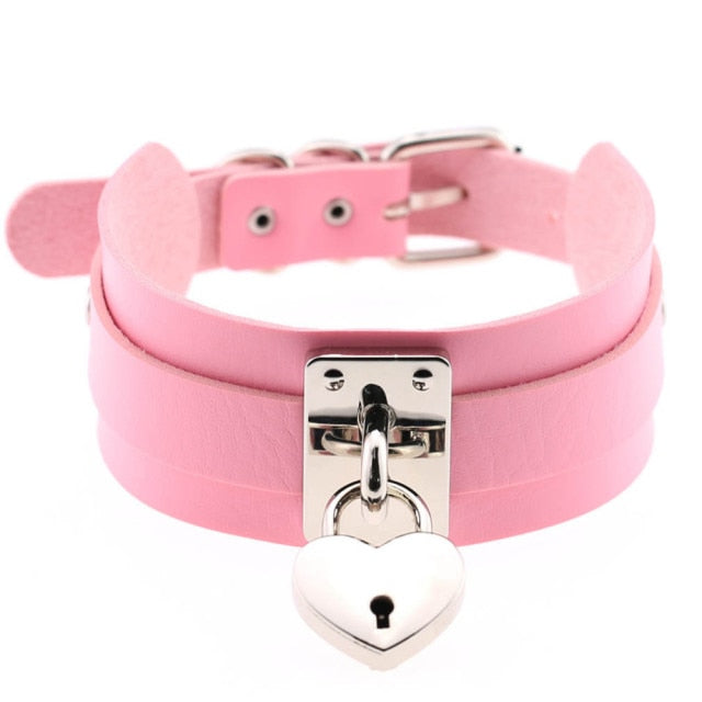 BDSM, DDLG, Oversized Lockable Choker - Sissy Panty Shop