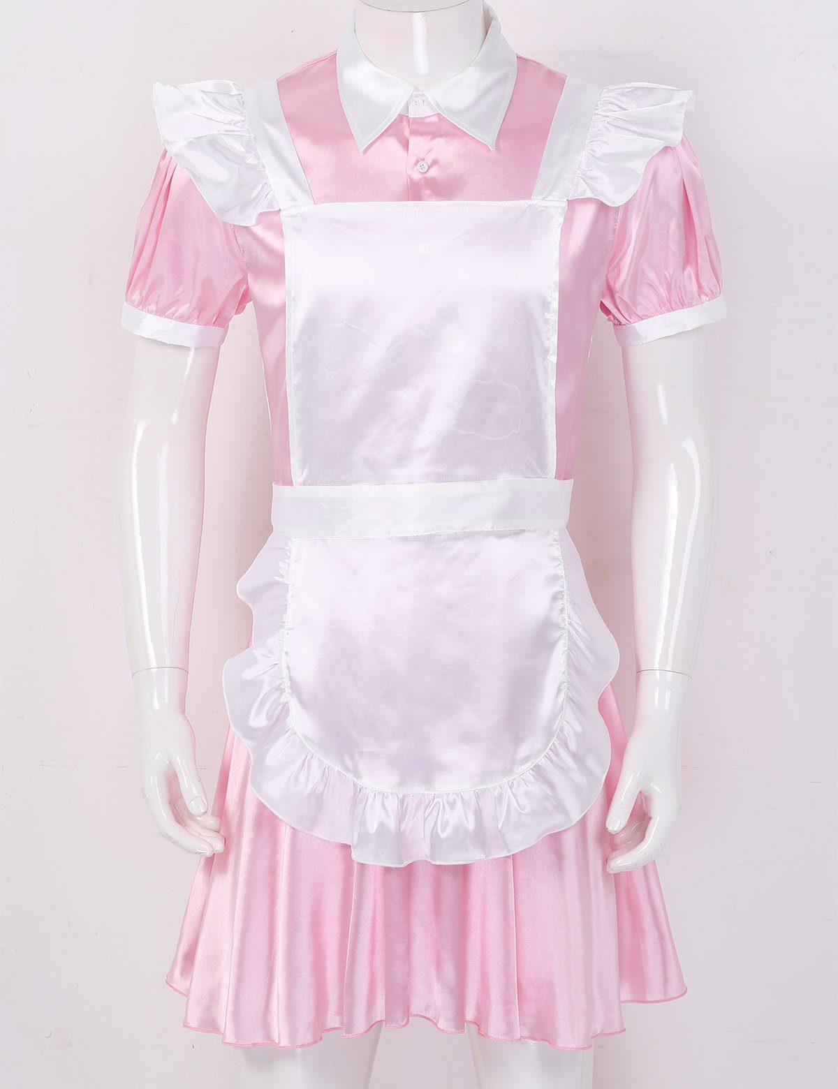 Alluring Satin Sissy Maid Dress - Sissy Panty Shop