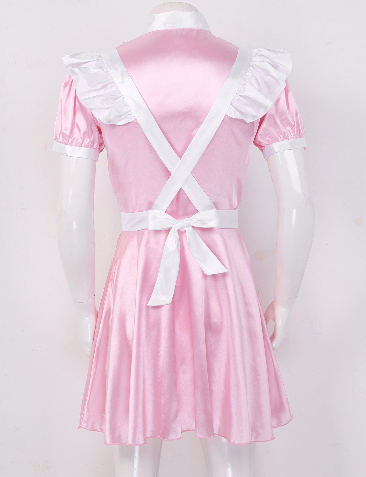 Alluring Satin Sissy Maid Dress - Sissy Panty Shop