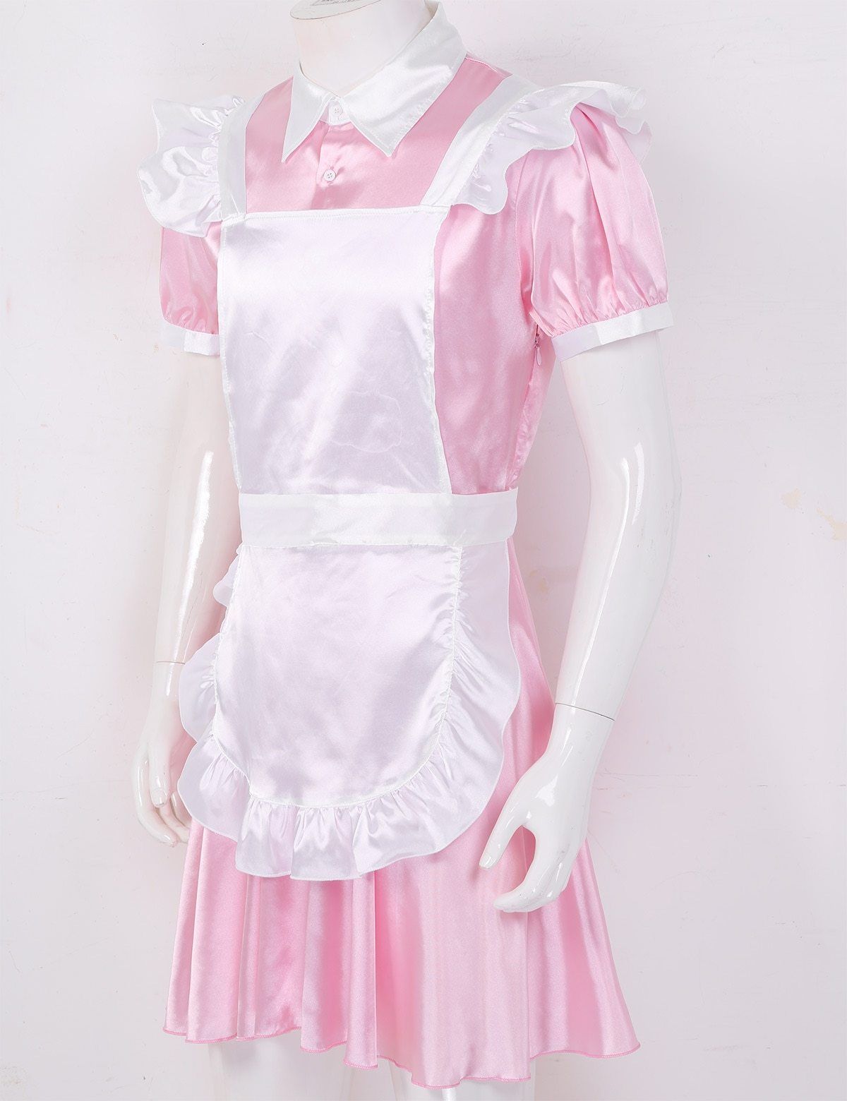 Alluring Satin Sissy Maid Dress - Sissy Panty Shop