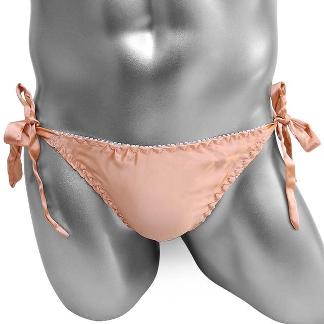 Lace up Satin Panties - Sissy Panty Shop