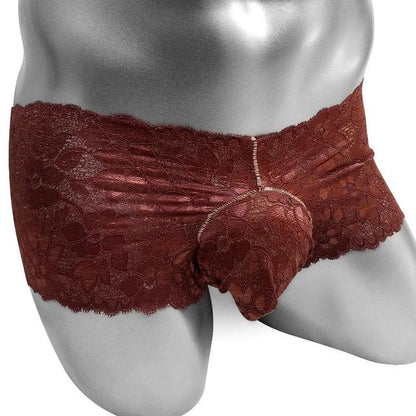 Floral Lace Pouch Panties - Sissy Panty Shop