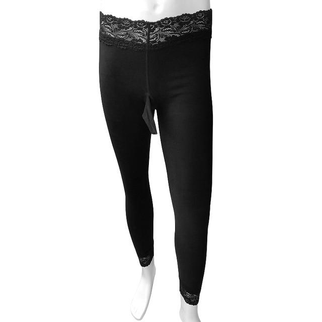 Sissy Thermal Pants With Penis Sleeve - Sissy Panty Shop