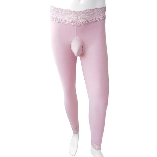 Sissy Winter Long John Lace Panties - Sissy Panty Shop