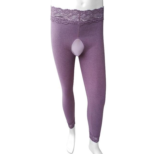 Sissy Winter Long John Lace Panties - Sissy Panty Shop