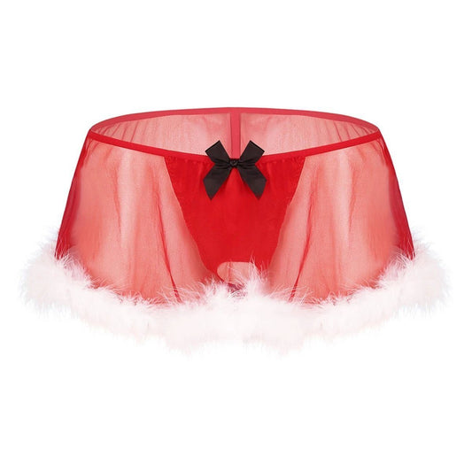 Sissy Skirted Christmas Panties - Sissy Panty Shop