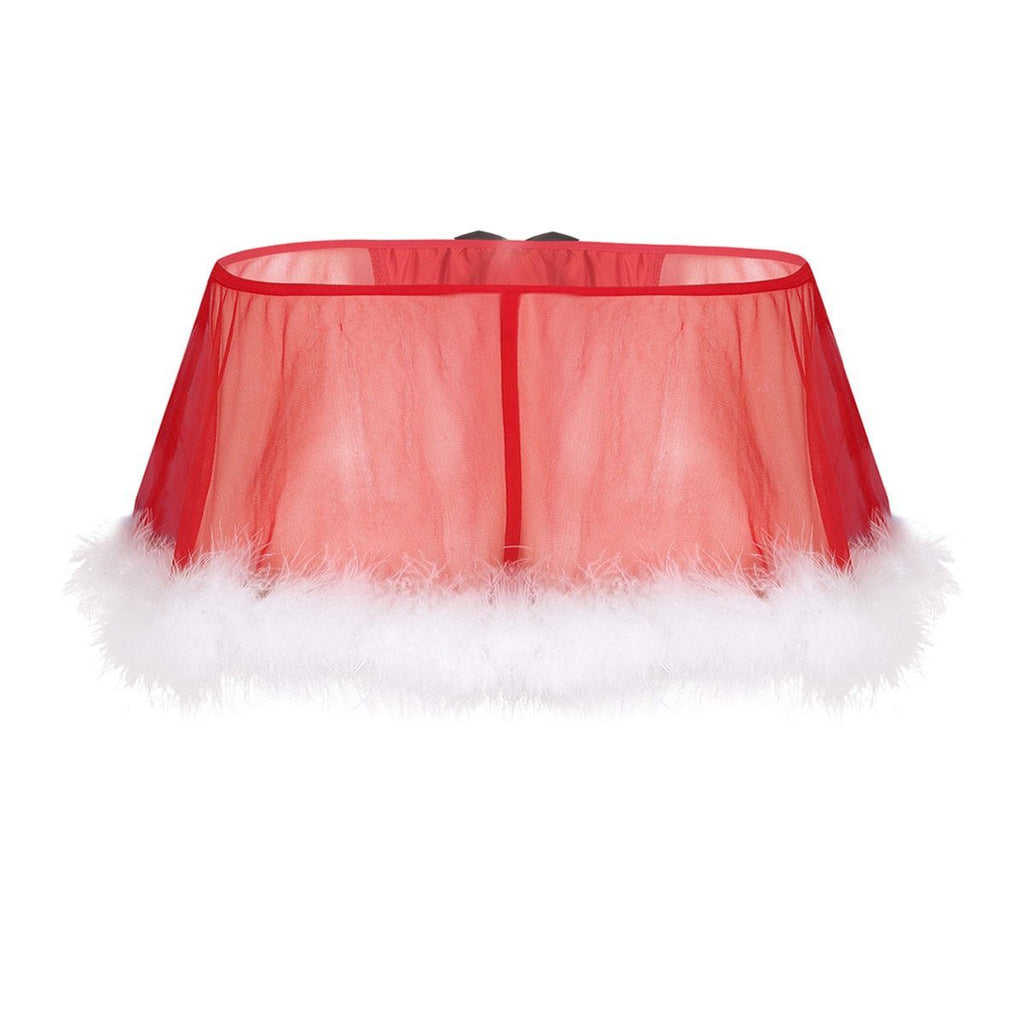 Sissy Skirted Christmas Panties - Sissy Panty Shop