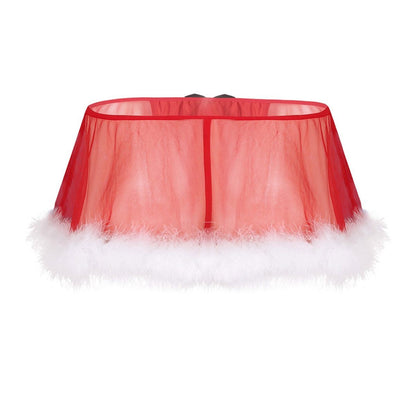 Sissy Skirted Christmas Panties - Sissy Panty Shop