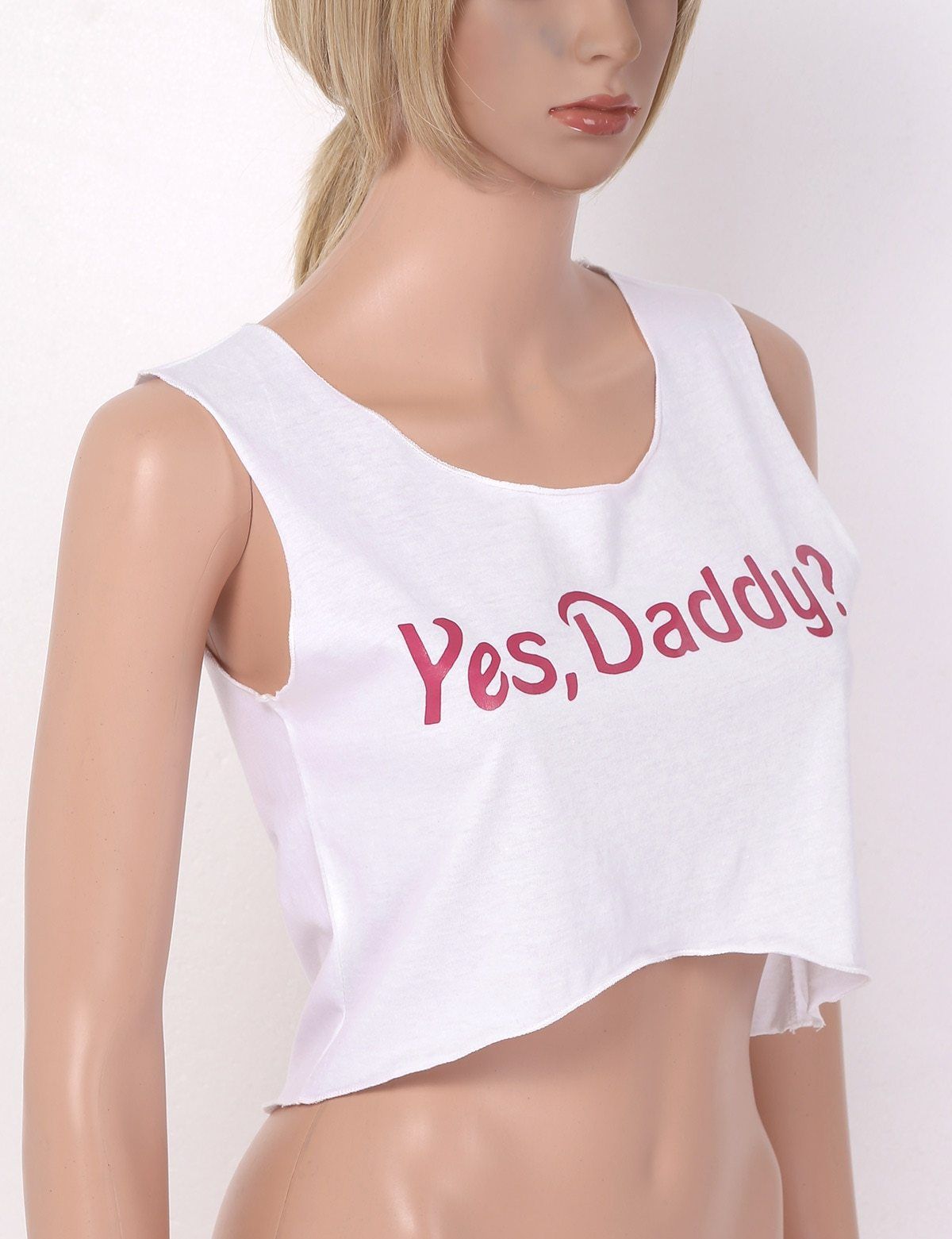 Yes Daddy Crop Top - Sissy Panty Shop