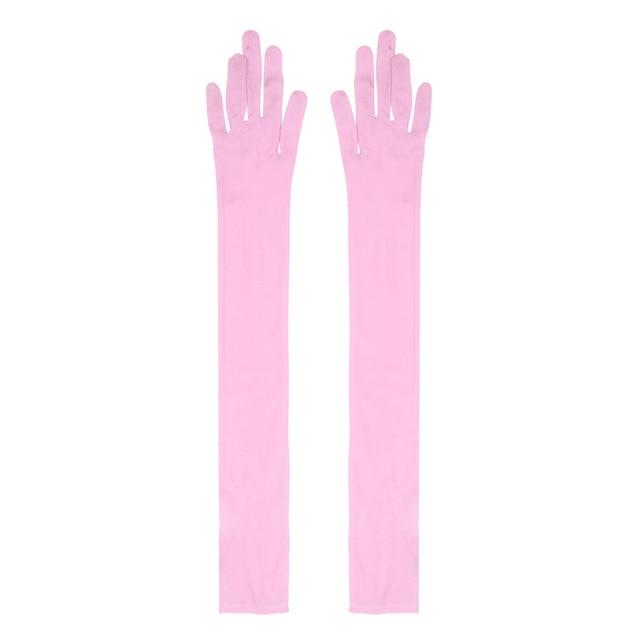 See Through Sheer Mesh Gloves - Sissy Panty Shop