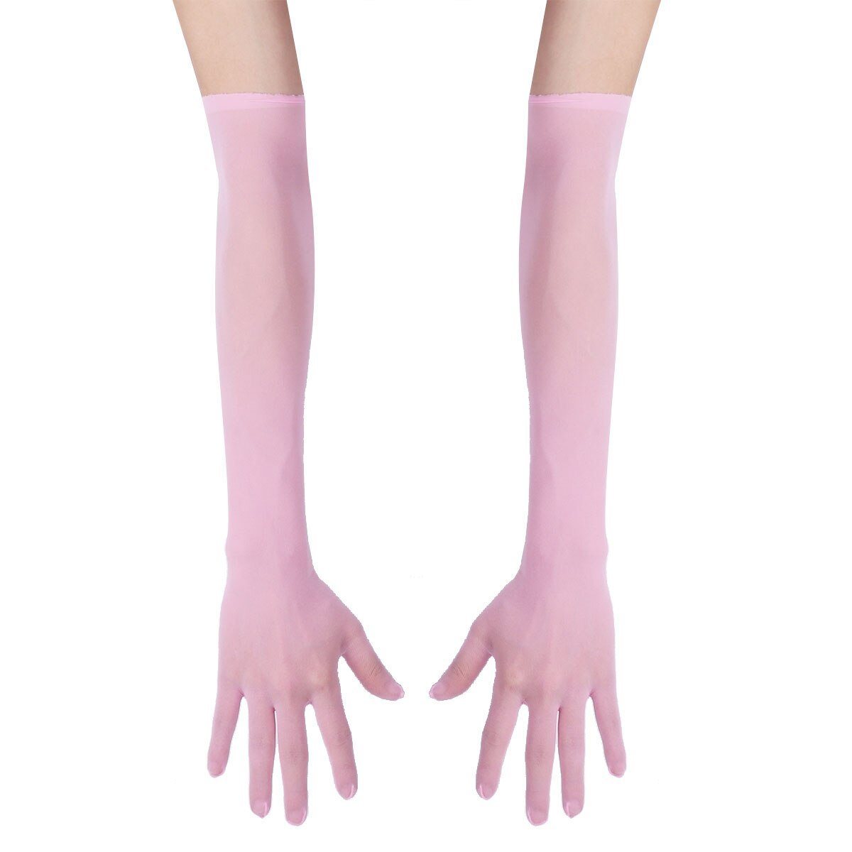 See Through Sheer Mesh Gloves - Sissy Panty Shop