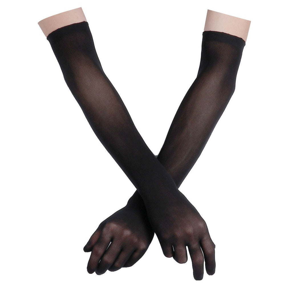 See Through Sheer Mesh Gloves - Sissy Panty Shop