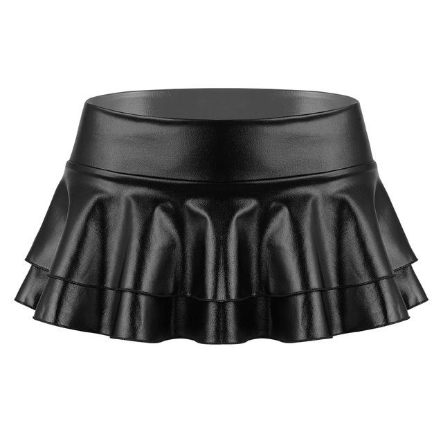 Layered Ruffled Mini Skirt - Sissy Panty Shop