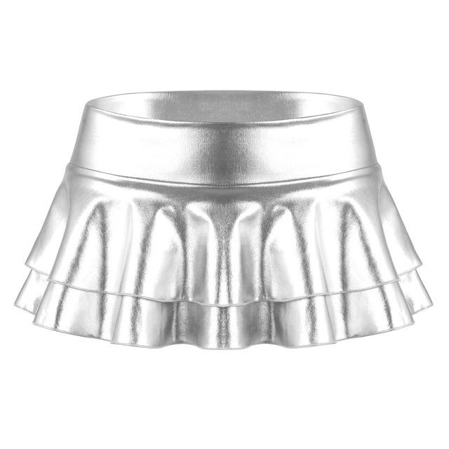 Layered Ruffled Mini Skirt - Sissy Panty Shop