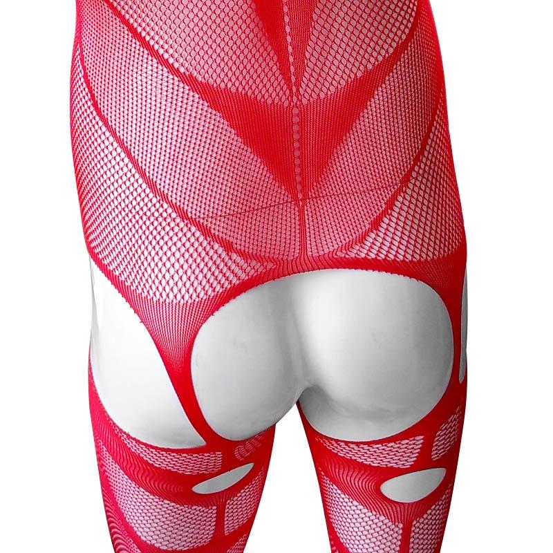 Open Crotch Fishnet Bodystocking - Sissy Panty Shop