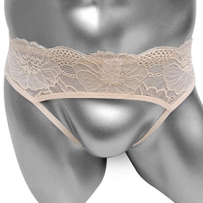 Open Crotch Lace Panties - Sissy Panty Shop