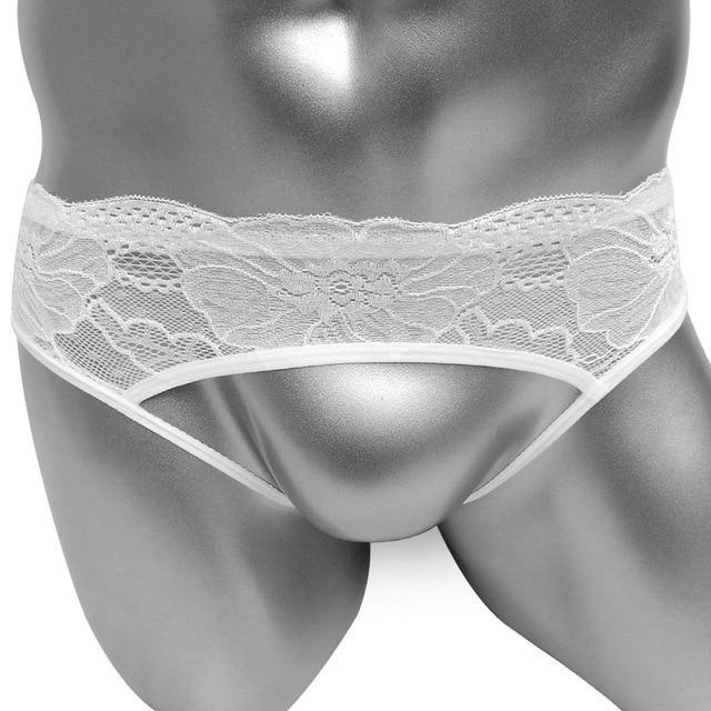 Open Crotch Lace Panties - Sissy Panty Shop